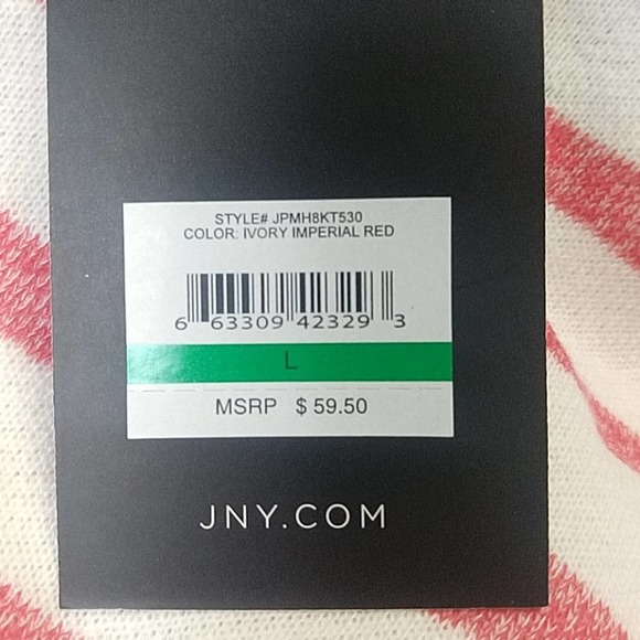 Jones NY French Terry Pullover Sweatshirt Top - Picture 10 of 10